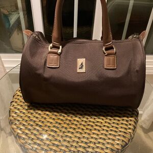 London Fog Brown Travel Bag